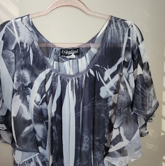 Hypnotized sheer women's top size S - Picture 3 of 5